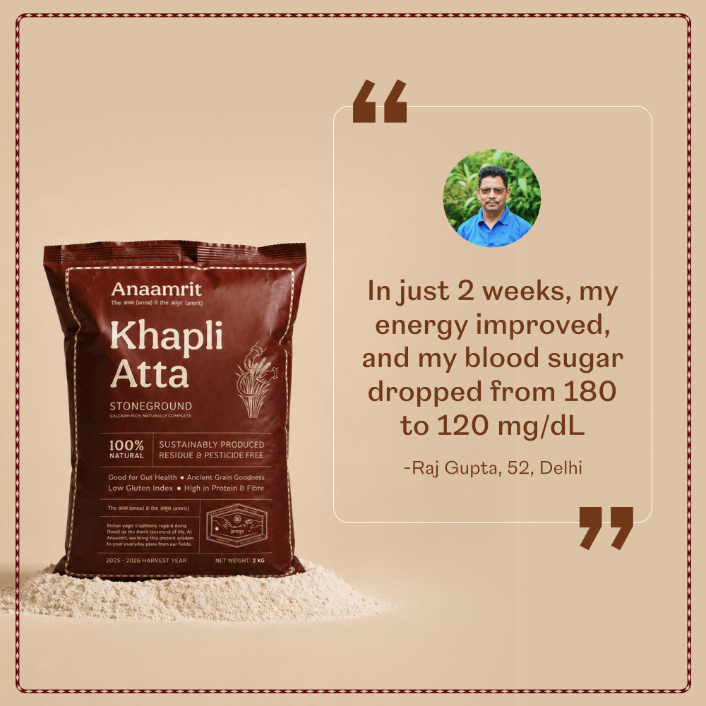 Diabetic Friendly Khapli Atta