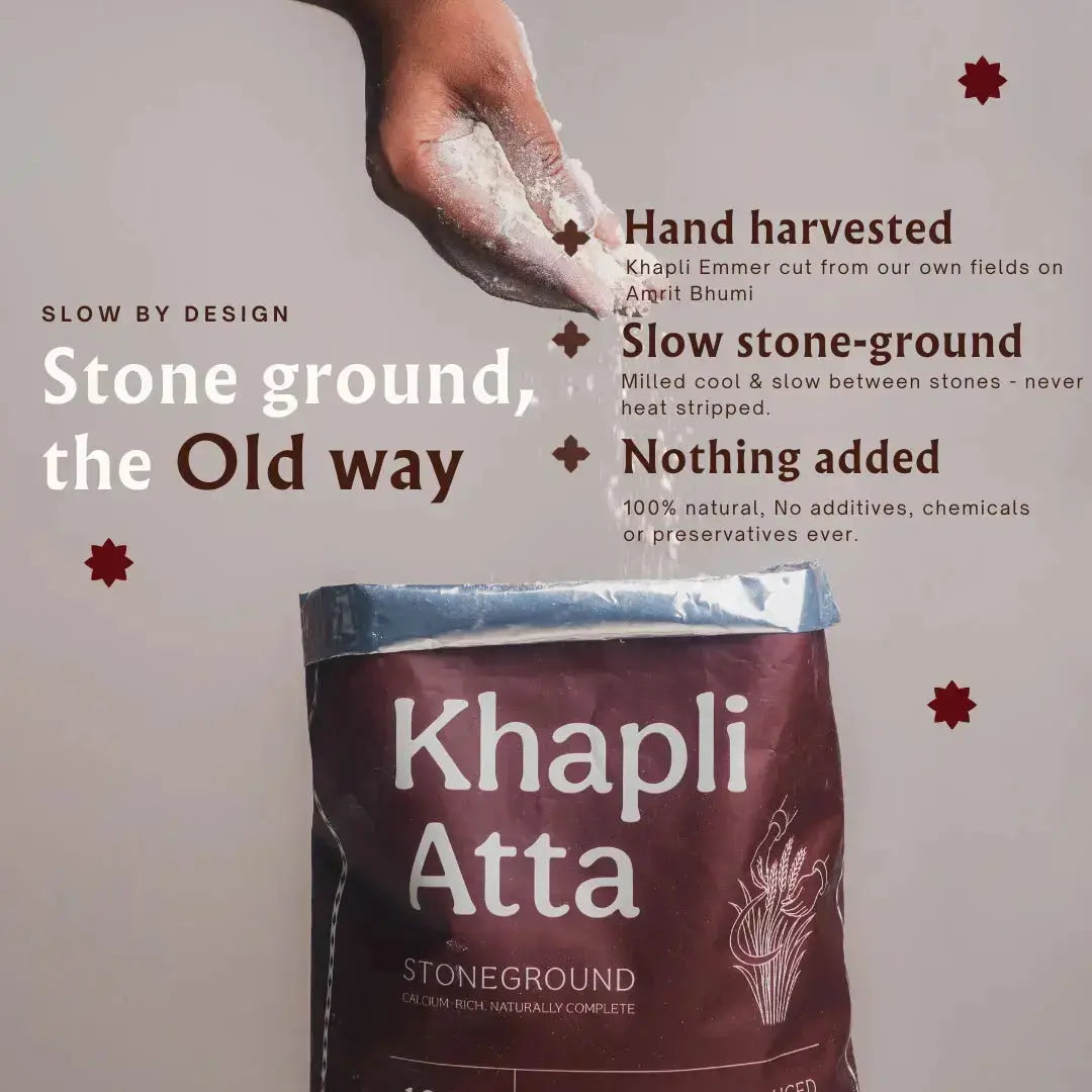 Khapli (Emmer) Wheat Atta
