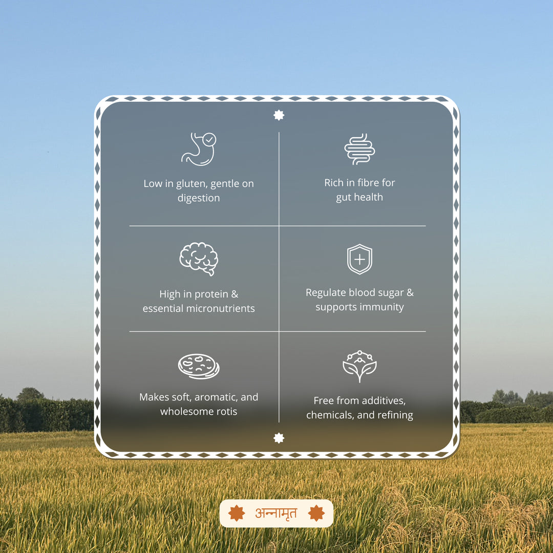 Khapli (Emmer) Wheat Atta