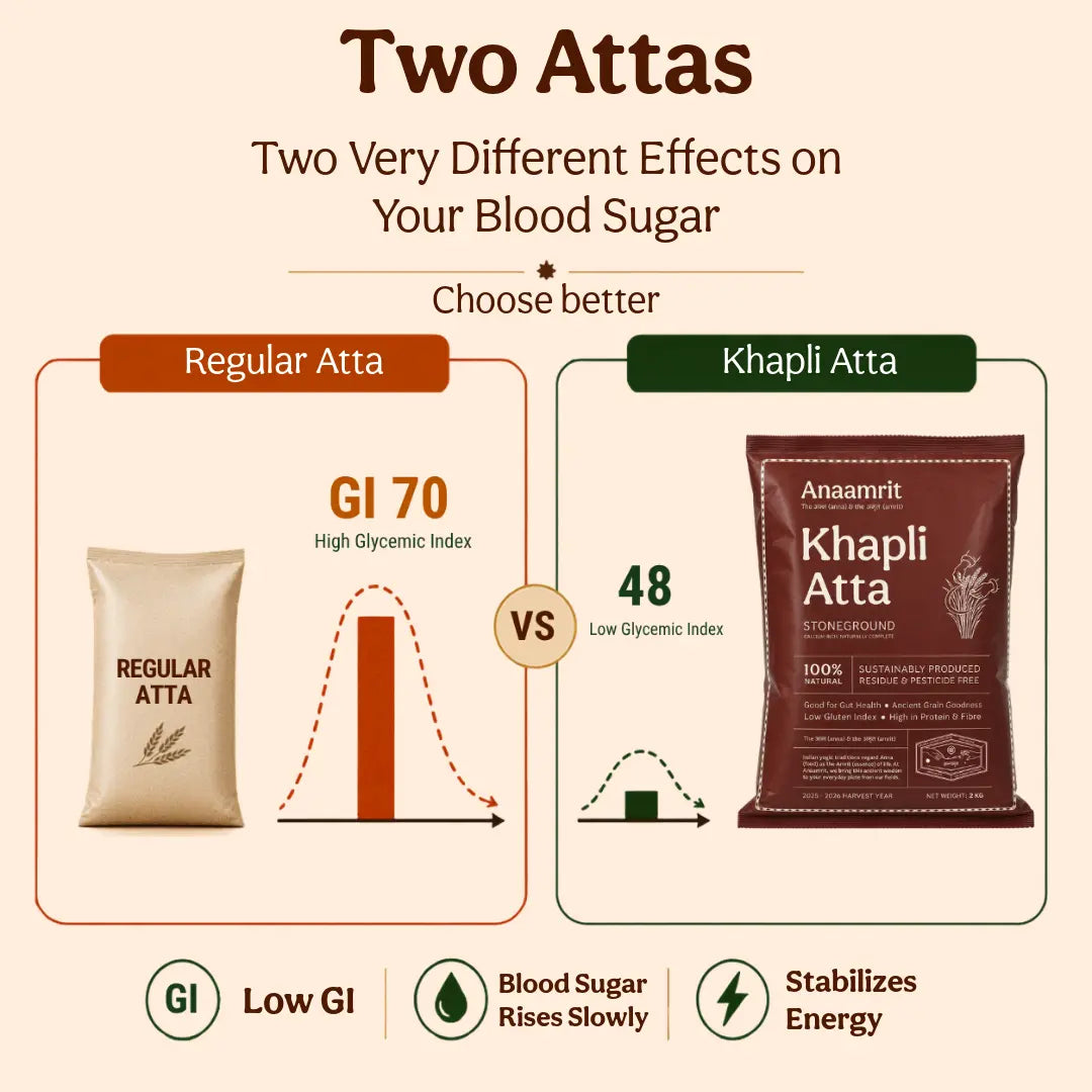 Diabetic Friendly Khapli Atta