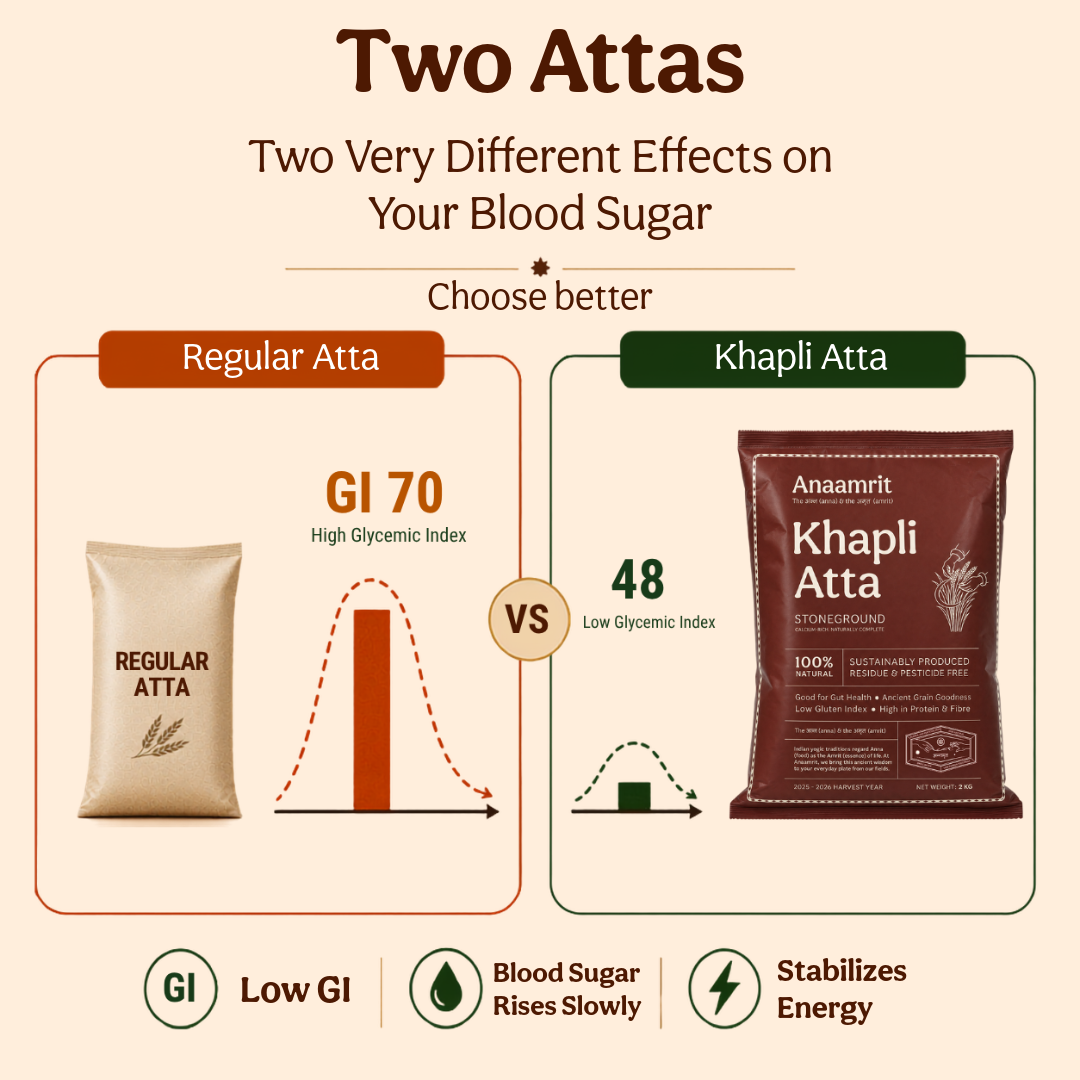 Diabetic Friendly Khapli Atta