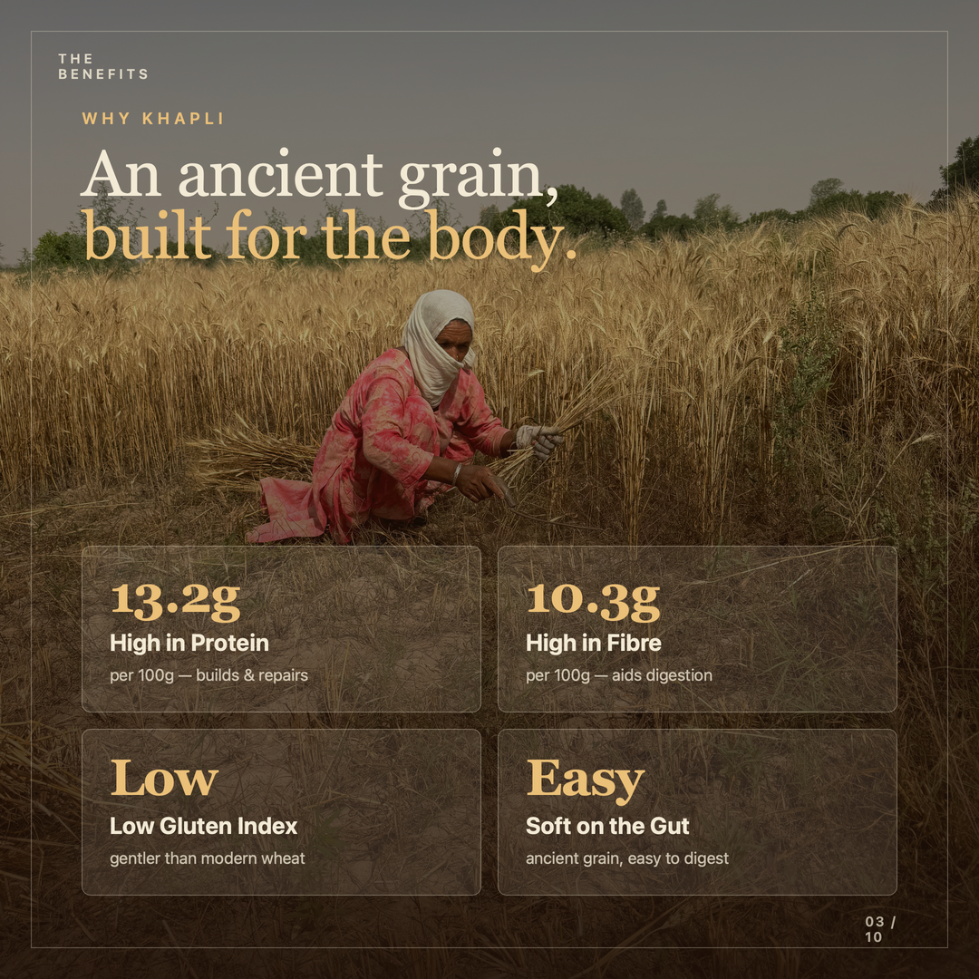 Khapli (Emmer) Wheat Atta